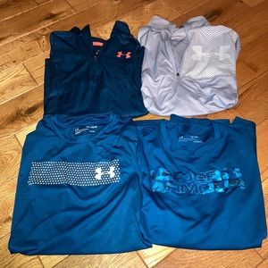 Youth XL long sleeve 2 half zip long sleeve